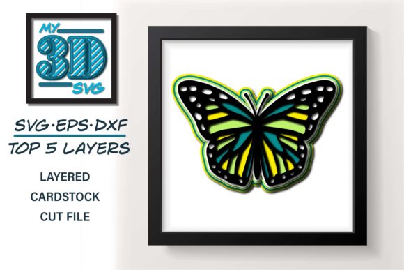 3D Butterfly: Transforming Simple Paper into Stunning Layered Art
