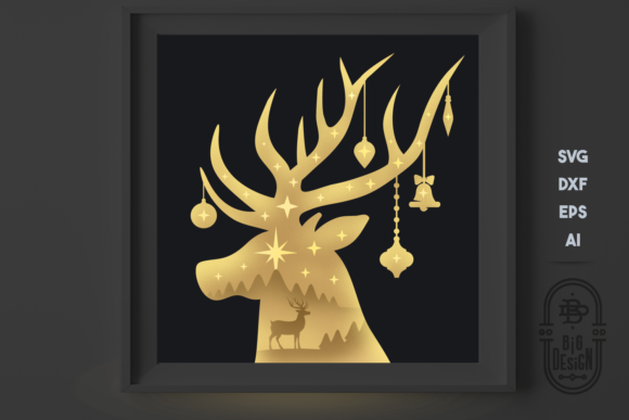 3D Christmas Reindeer Shadow Box: A Practical Guide to Getting Your Digital Cut Files Right
