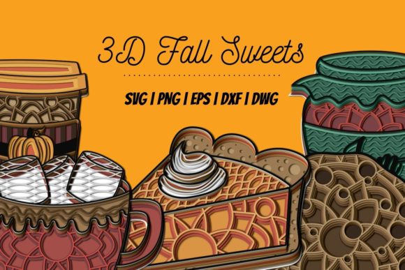 3D Fall Sweets SVG Bundle: A Comprehensive Evaluation for Crafters