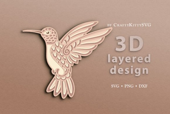 3D Layered Hummingbird SVG Cut File: A Practical Guide to Integration and Execution