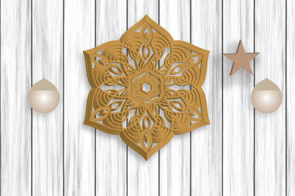 3d Mom s Decorative Layer Mandala SVG: A Versatile Design Asset for Creators