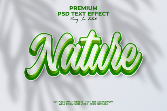 Green Nature 3d Text Style Effect: A Strategic Tool for Visual Impact