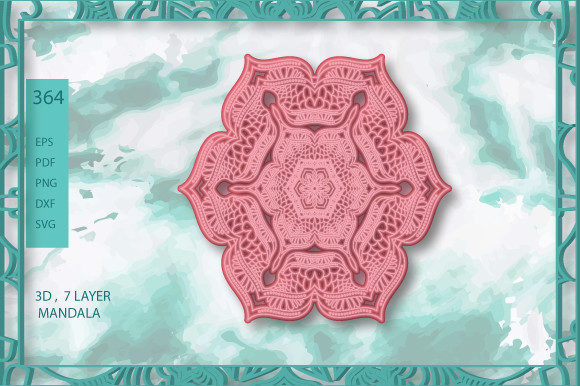 Mother s Day Layer Mandala Design Bundle