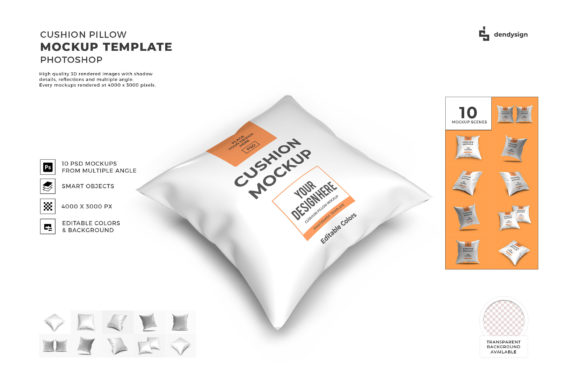 Revolutionizing Product Visualization with the Cushion Pillow 3D Mockup Bundle Template