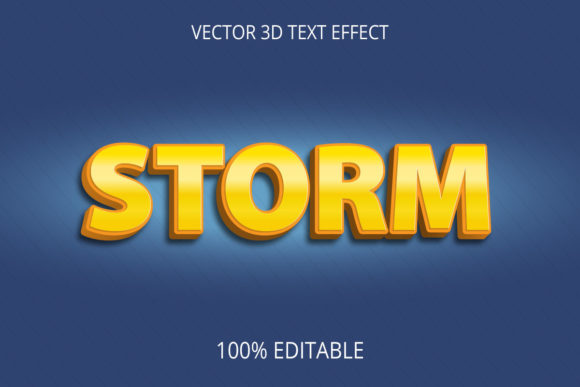Unlocking Dynamic Visuals with the Storm 3D Text Effect